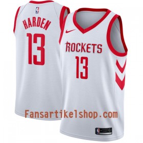 NBA Houston Rockets Trikot James Harden 13 Nike 2017-18 Weiß Swingman - Herren